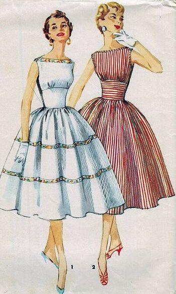 1950s dress patterns